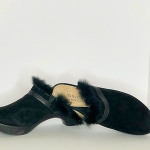 Taryn Rose Italy Original Suede Clogs